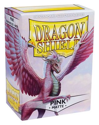 DS Sleeves : Matte Pink 100ct