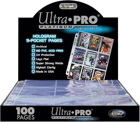 UP 9pkt Platinum Page 100ct pack 81320