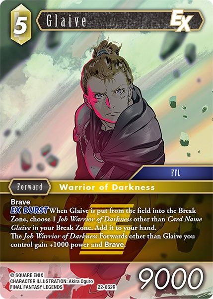 Glaive 22-062R Foil
