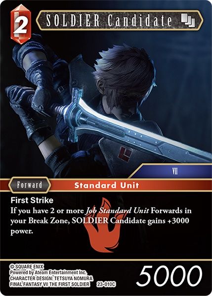 SOLDIER Candidate 23-010C Foil