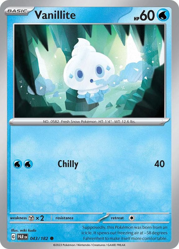 Vanillite PAR #043/182