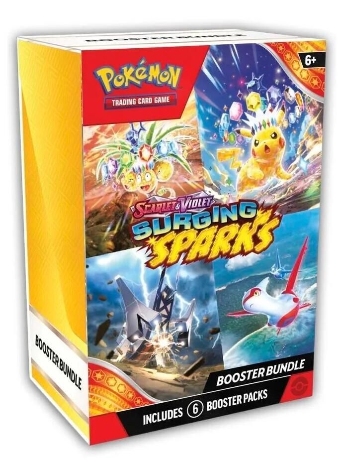 Pokemon SV8 Surging Sparks Booster Bundle