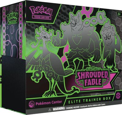 Pokemon S&amp;V Shrouded Fable Pokemon Center ETB