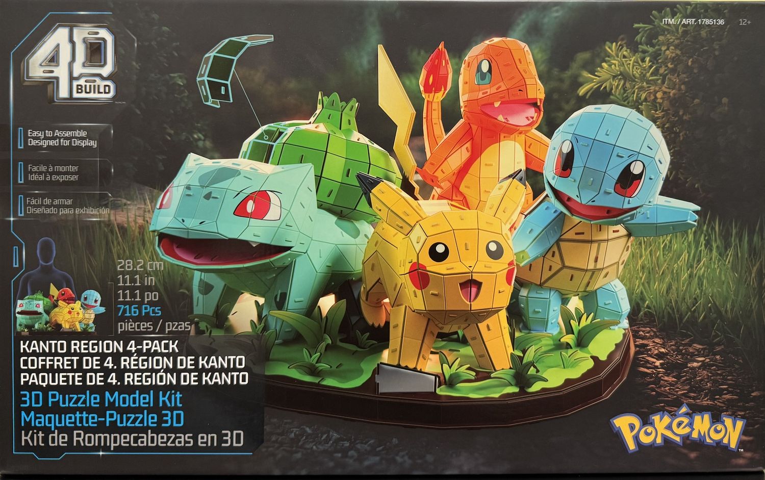 4D Build Pokemon Puzzle