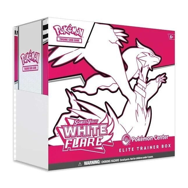Pokemon White Flare Pokemon Center ETB