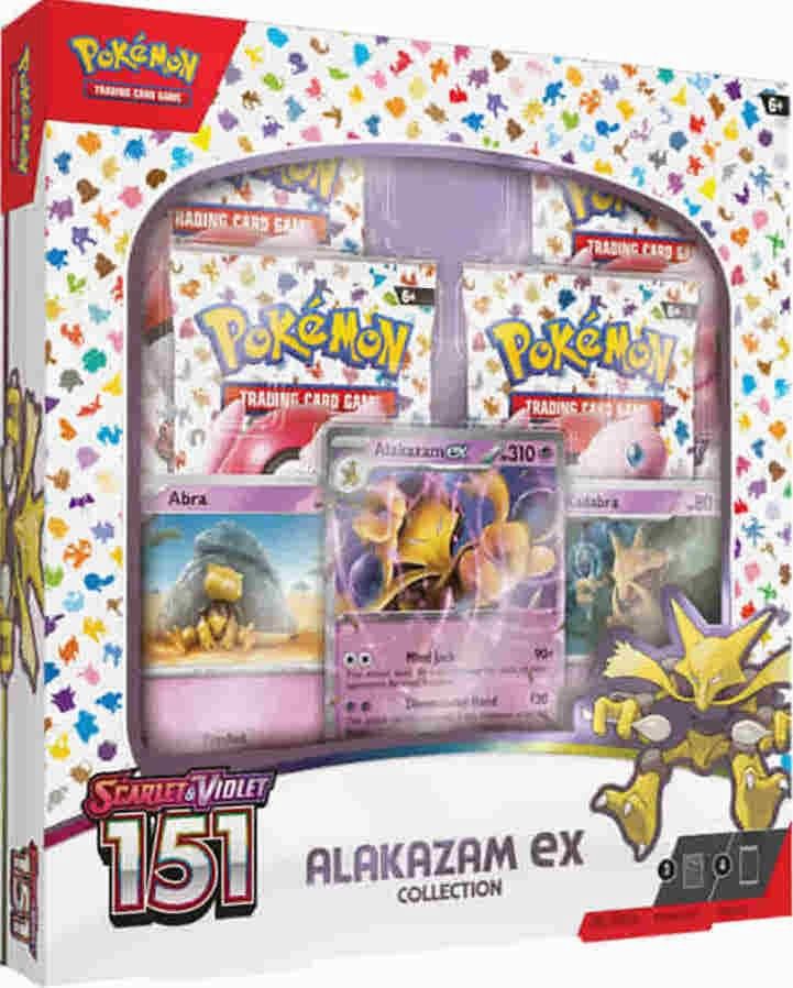 Pokemon 151 Alakazam Box