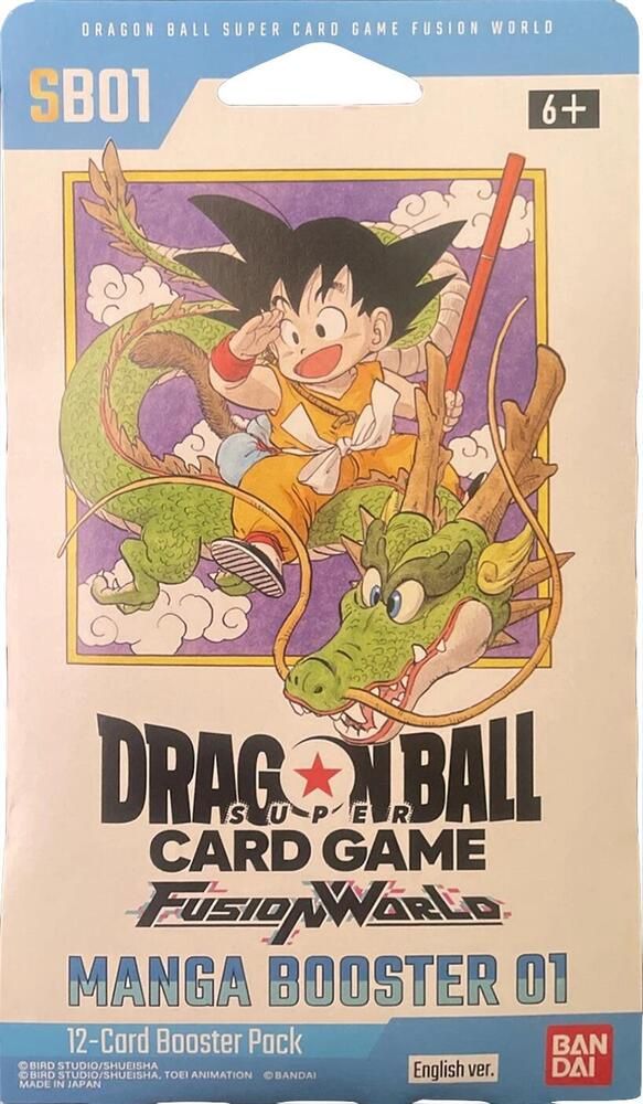 Dragonball Manga Booster 02 Sleeved Booster Pack