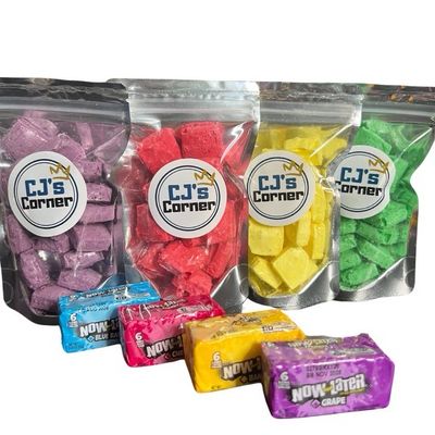 Freeze-Dried Now & Laters: Small Bag 4x6 in. APPLE FLAVOR