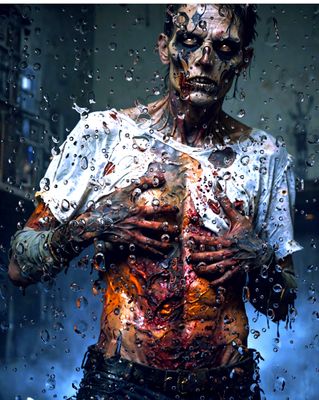 Vegas Undead- 4x6 print (Sexy from 6 feet under)