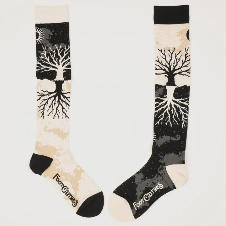 As Above So Below Knee High Socks