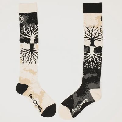 As Above So Below Knee High Socks
