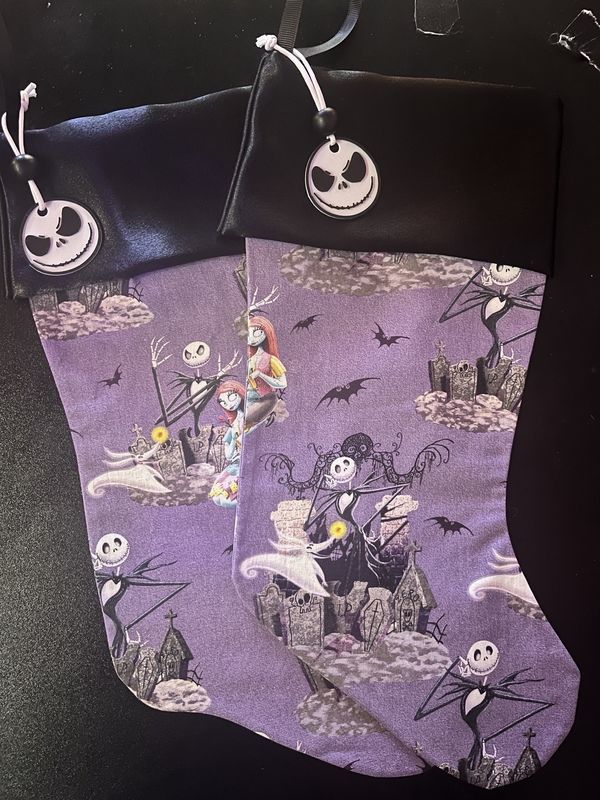 Jack and Sally Stocking