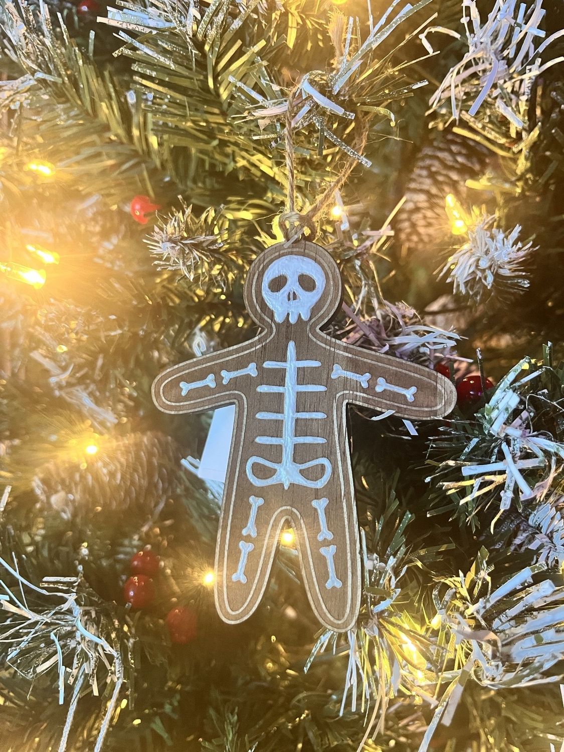 Little Stuff Co Ornaments, Design: Skeleton