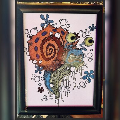 Gary the Snail Print