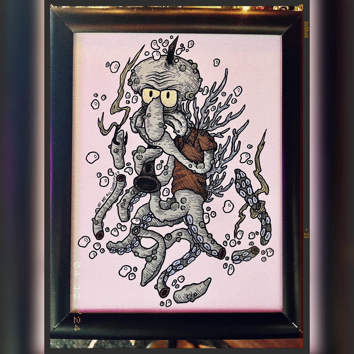 Squidward Print