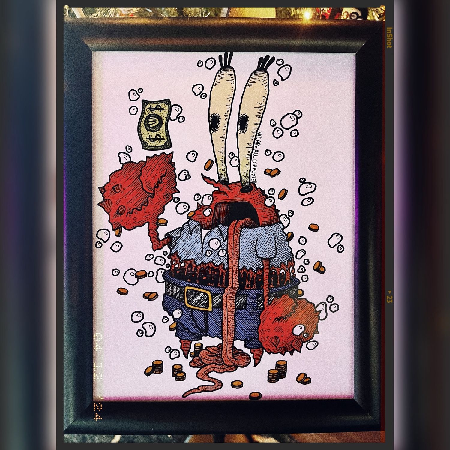 Mr. Krabs Print 8x10