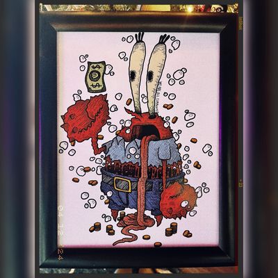 Mr. Krabs Print
