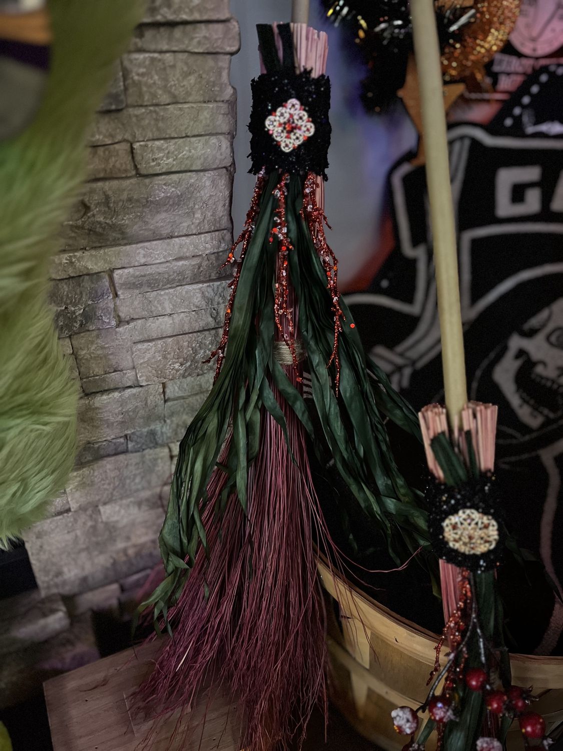 yule broom #2
