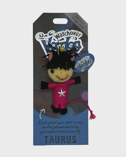 Watchover Voodoo Dolls - Keychain, Design: Taurus - Watchover Voodoo Dolls - Zodiac