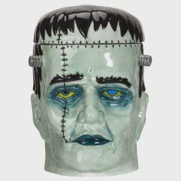 Frankenstein cookie jar