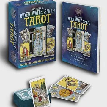 Classic Rider Waite Smith Tarot Book & Card Deck