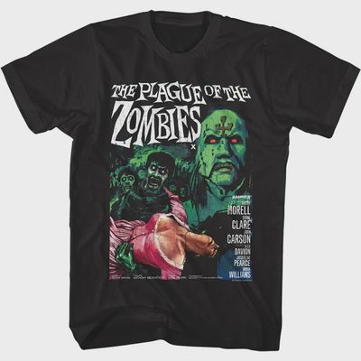 Plague of the Zombies Black Adult T