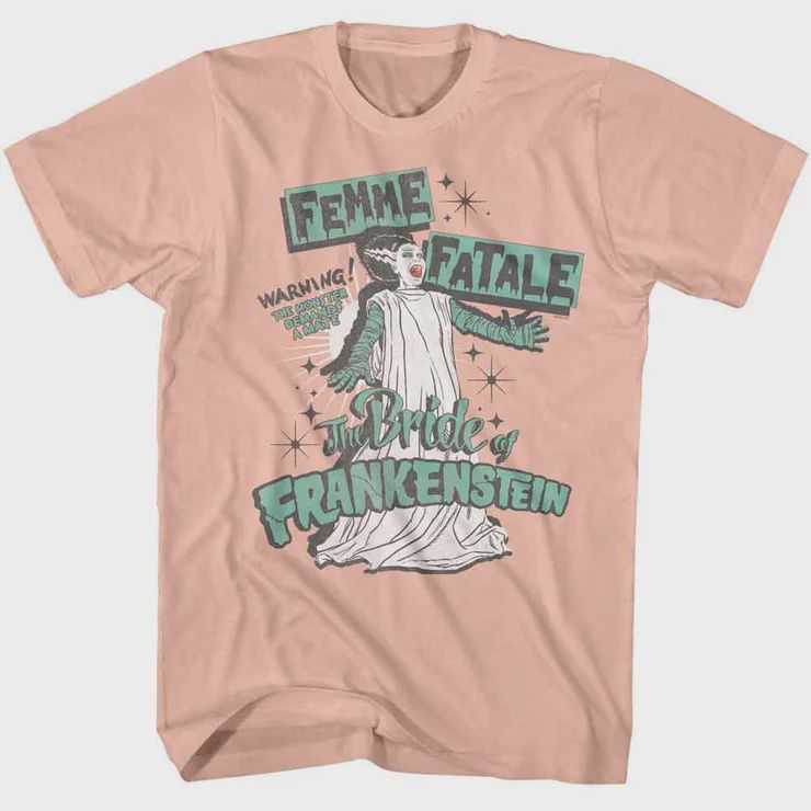 Universal Monsters Femme Fatale Peach T