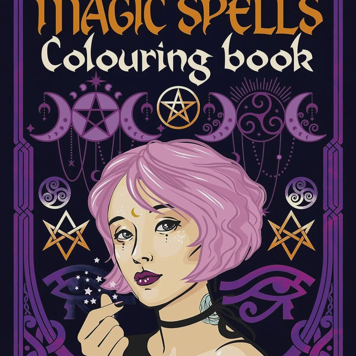 Magic Spells Coloring Book