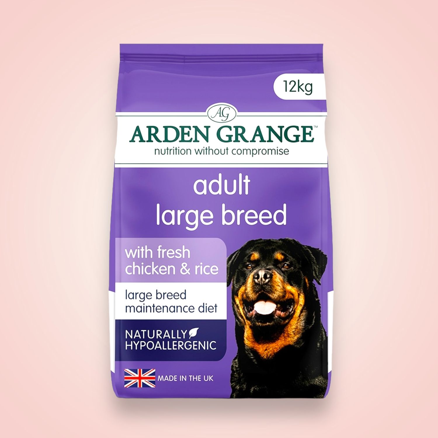 ARDEN GRANGE DOG LARGE BREED CHICKEN &amp; RICE 12KG