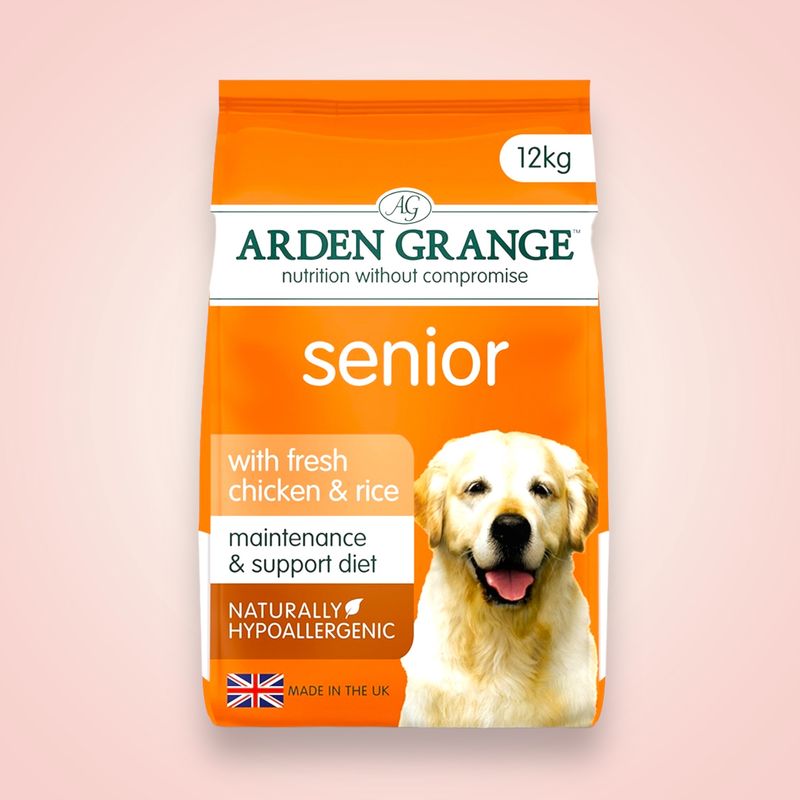 ARDEN GRANGE DOG SENIOR CHIC &amp; RICE 12KG