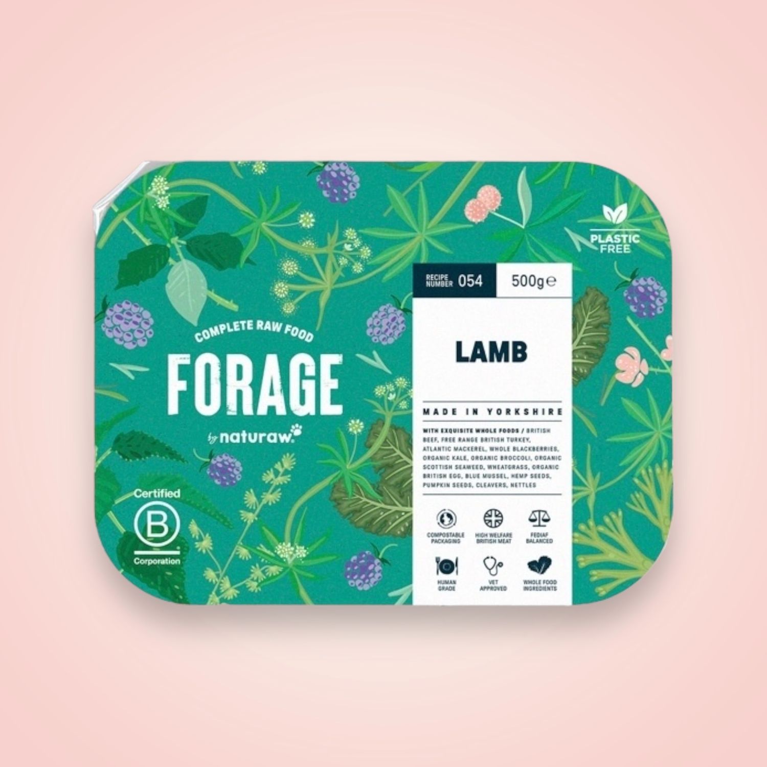 NATURAW FORAGE LAMB 500G