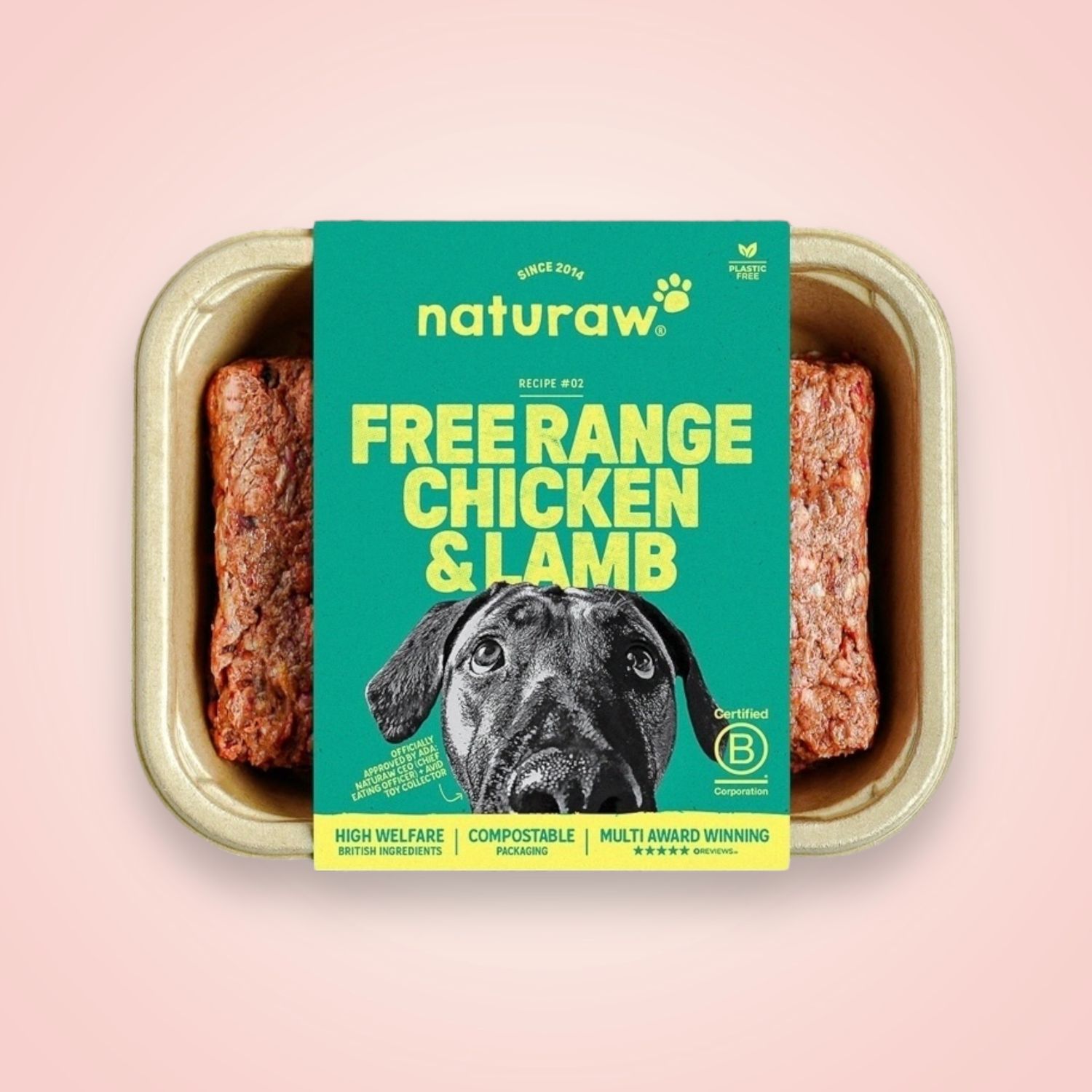 NATURAW CHICKEN &amp; LAMB 500G