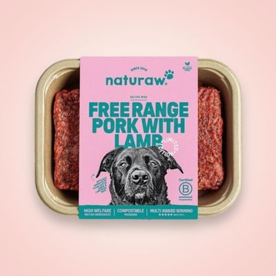 NATURAW FREE RANGE PORK WITH LAMB 500G