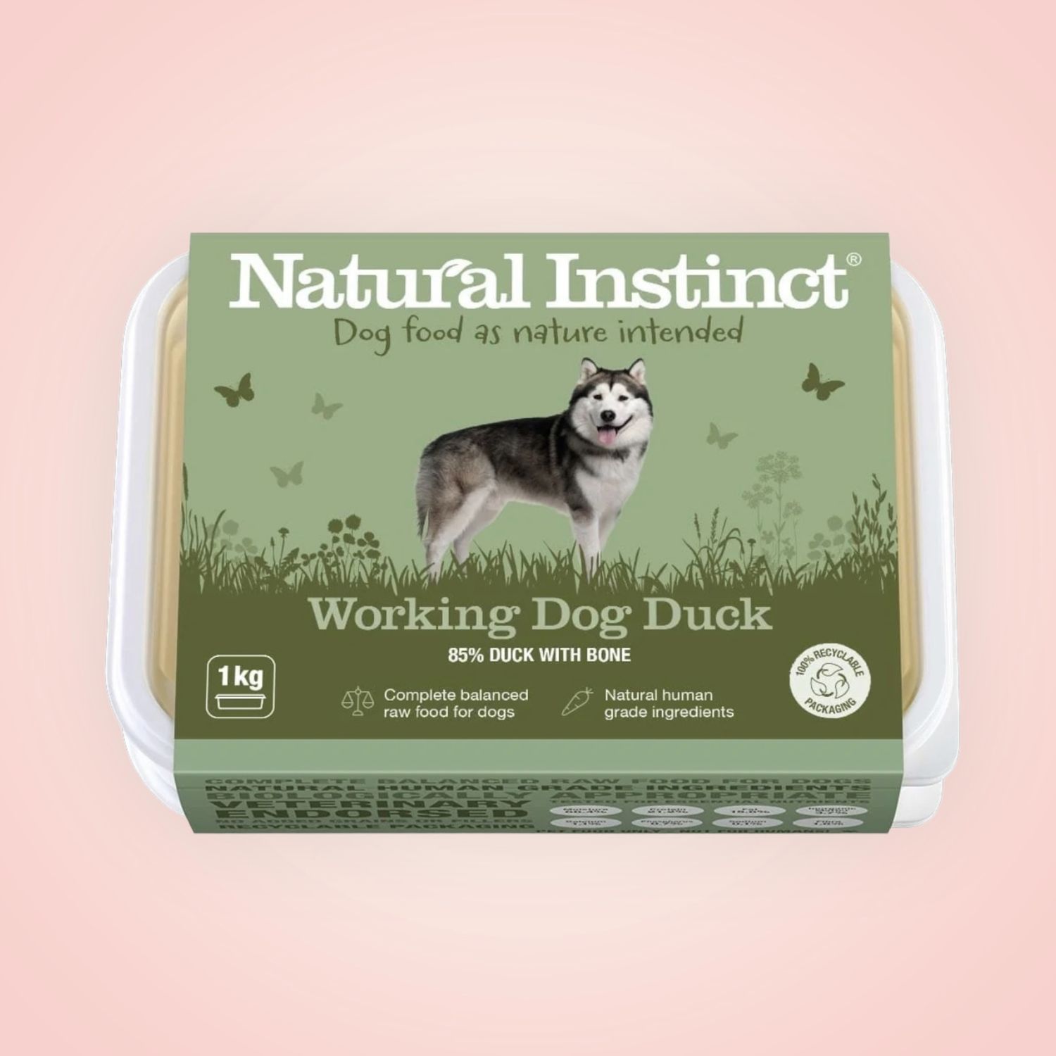 NATURAL INSTINCT WORKING DUCK 1KG