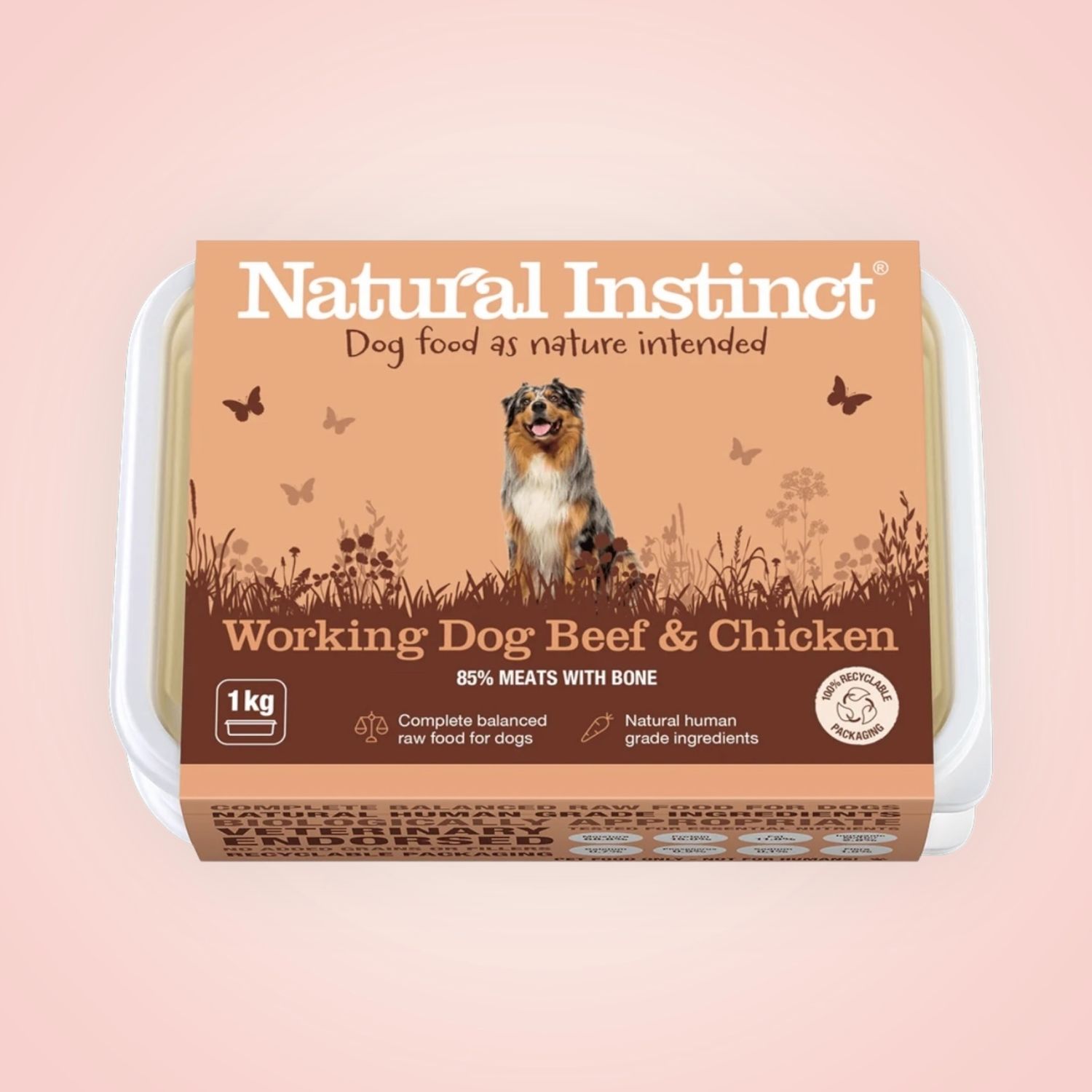 NATURAL INSTINCT WORKING BEEF 1KG