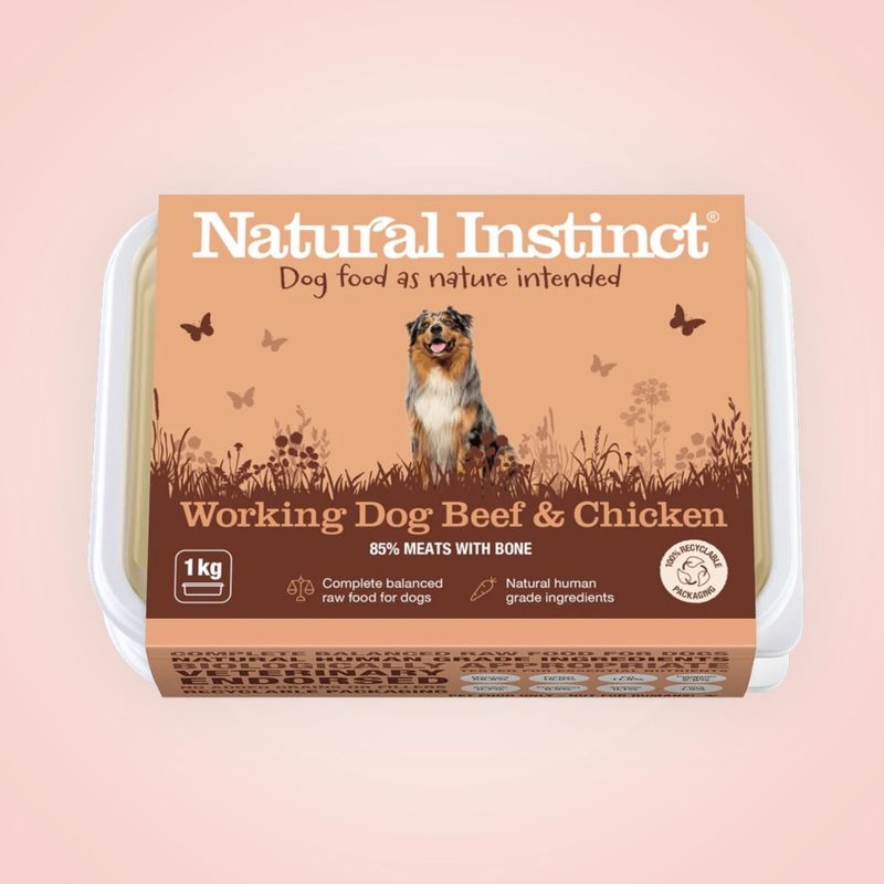 NATURAL INSTINCT WORKING BEEF 1KG