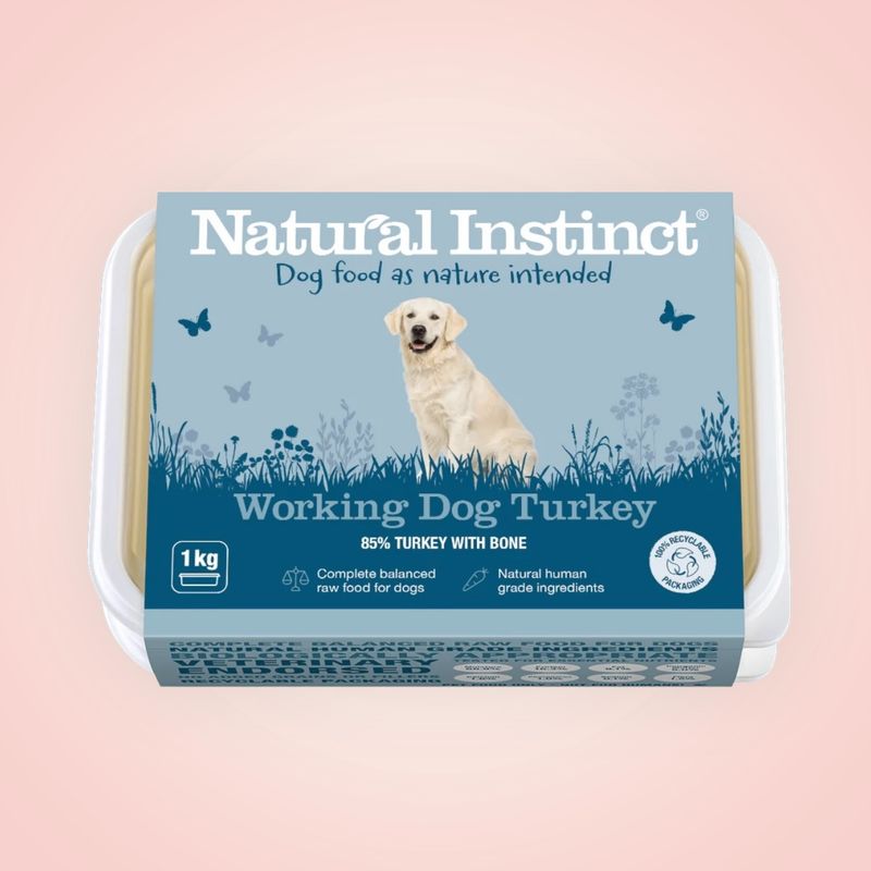 NATURAL INSTINCT WORKING TURKEY 1KG