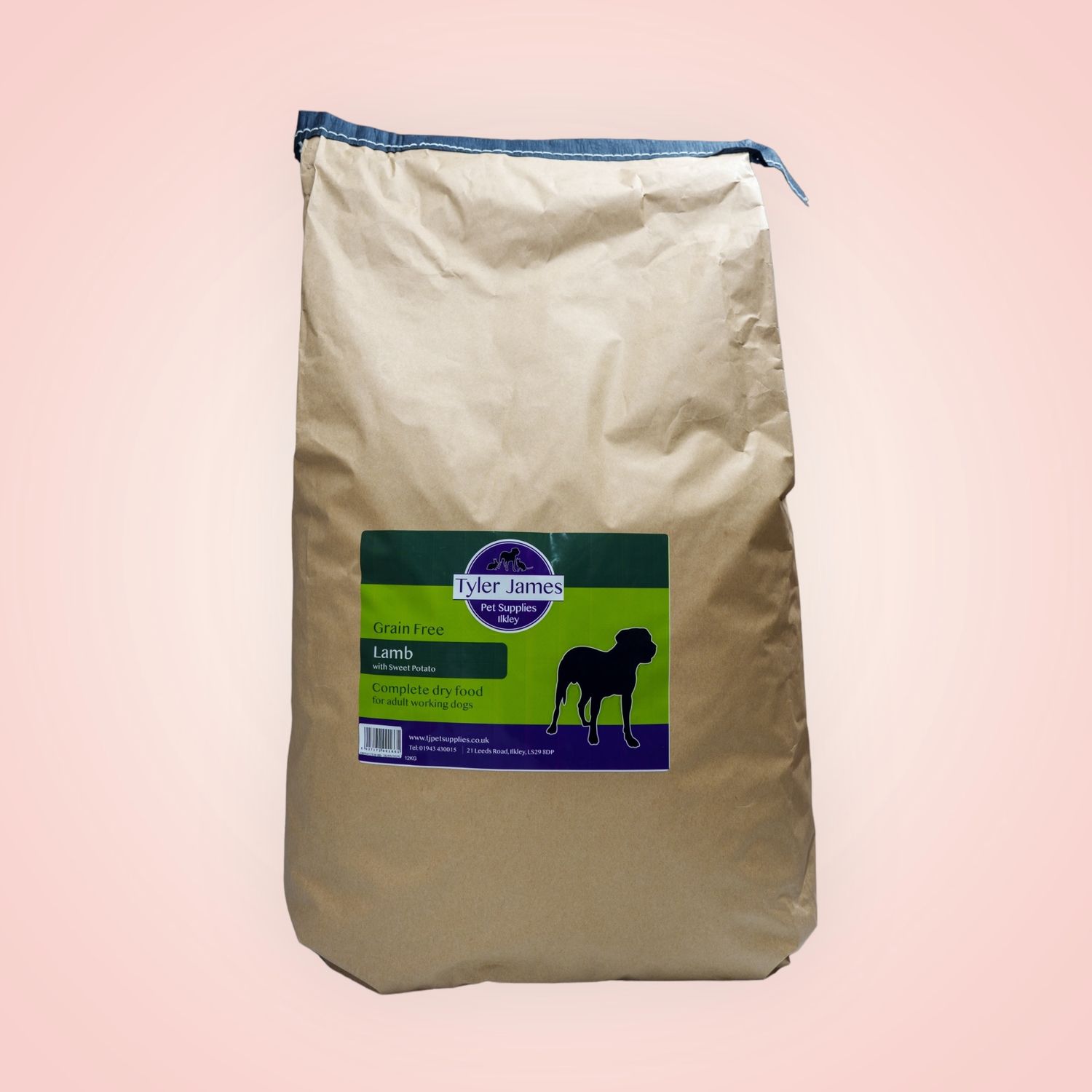 12KG TYLER-JAMES ADULT DOG LAMB &amp; SWEET POTATO