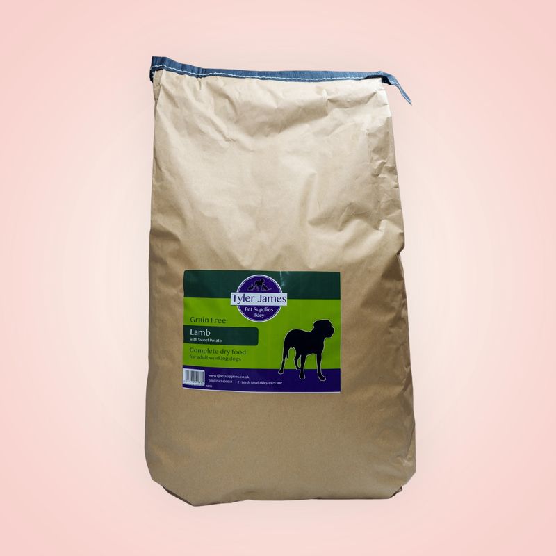 12KG TYLER-JAMES ADULT DOG LAMB &amp; SWEET POTATO