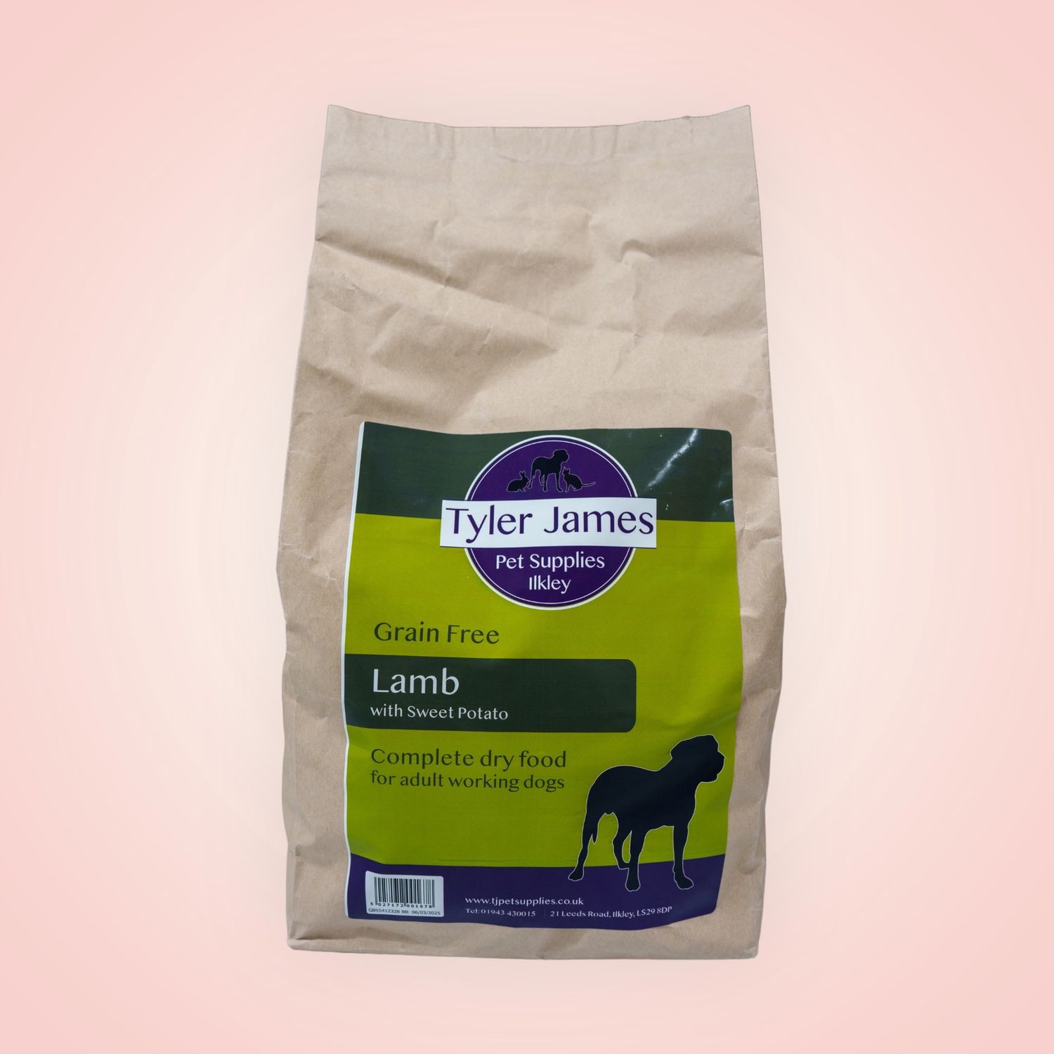 2KG TYLER-JAMES ADULT DOG LAMB &amp; SWEET POTATO