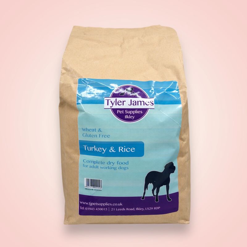 2.5KG TYLER-JAMES GLUTEN FREE ADULT DOG TURKEY WITH RICE