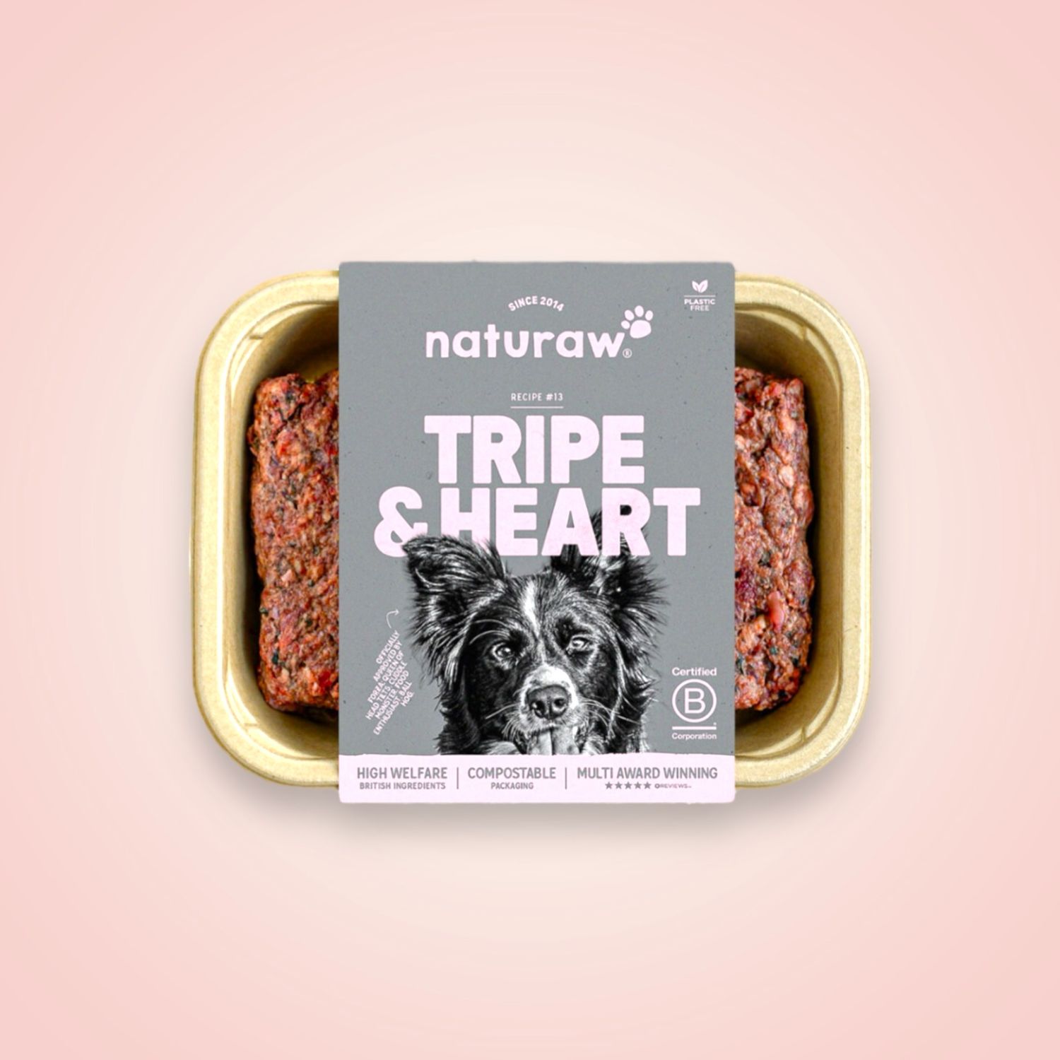 NATURAW TRIPE AND HEART 500G