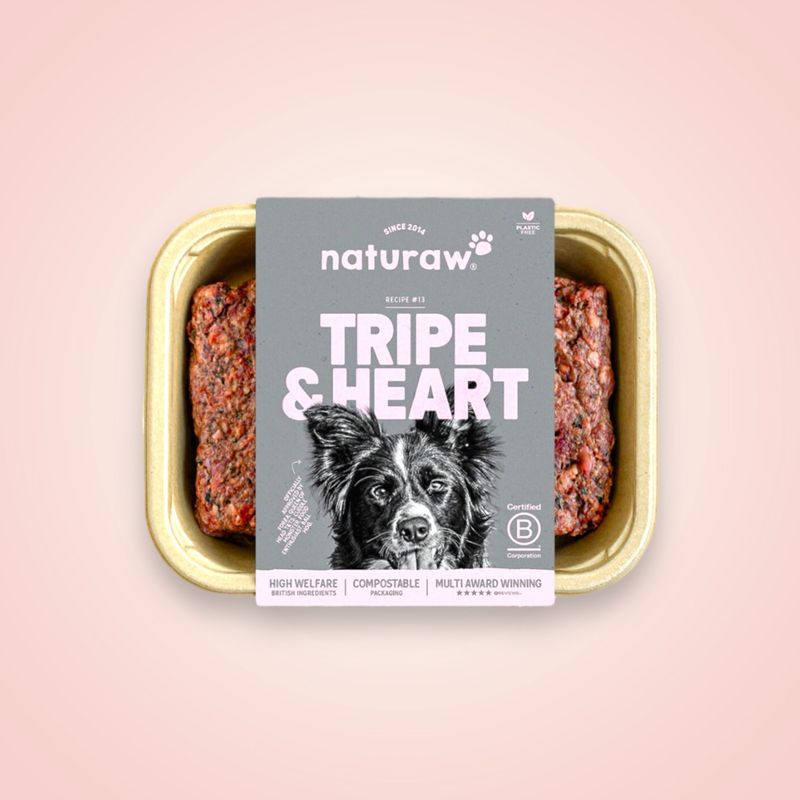 NATURAW TRIPE AND HEART 500G