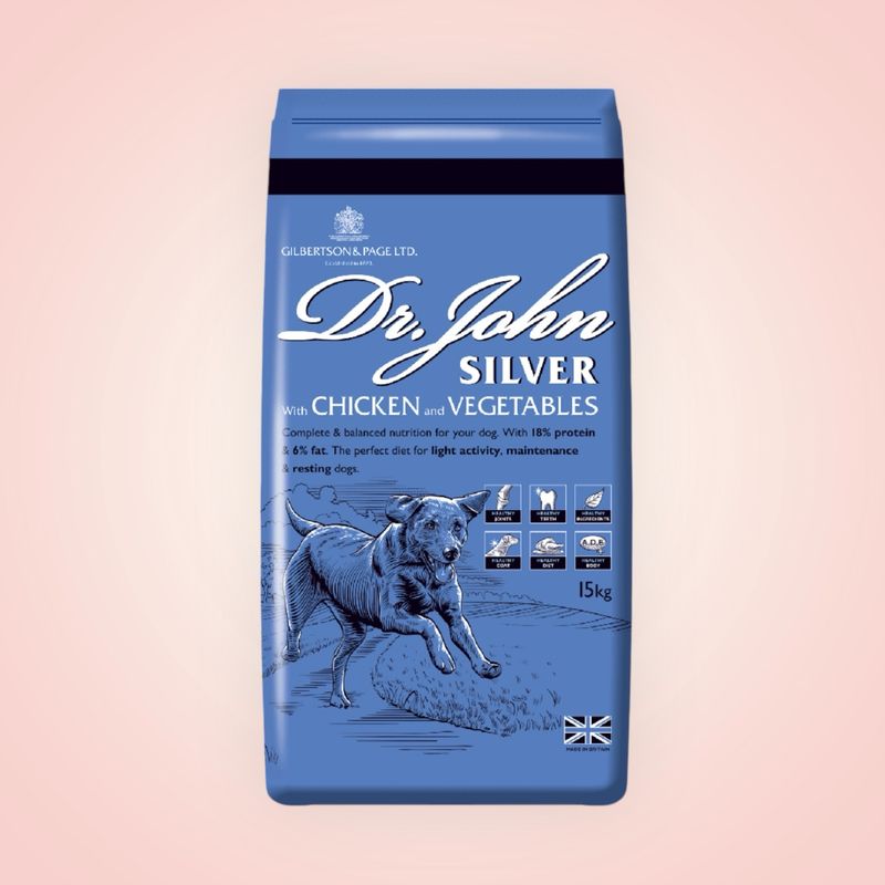 DR JOHN SILVER CHICKEN 15KG