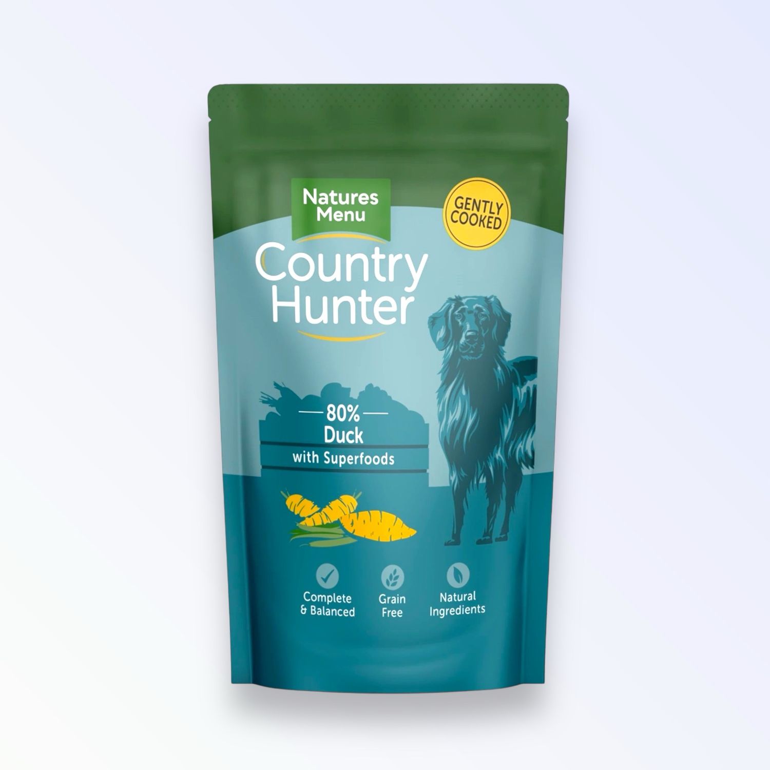 NATURES MENU DOG COUNTRY HUNTER DUCK POUCH 150G
