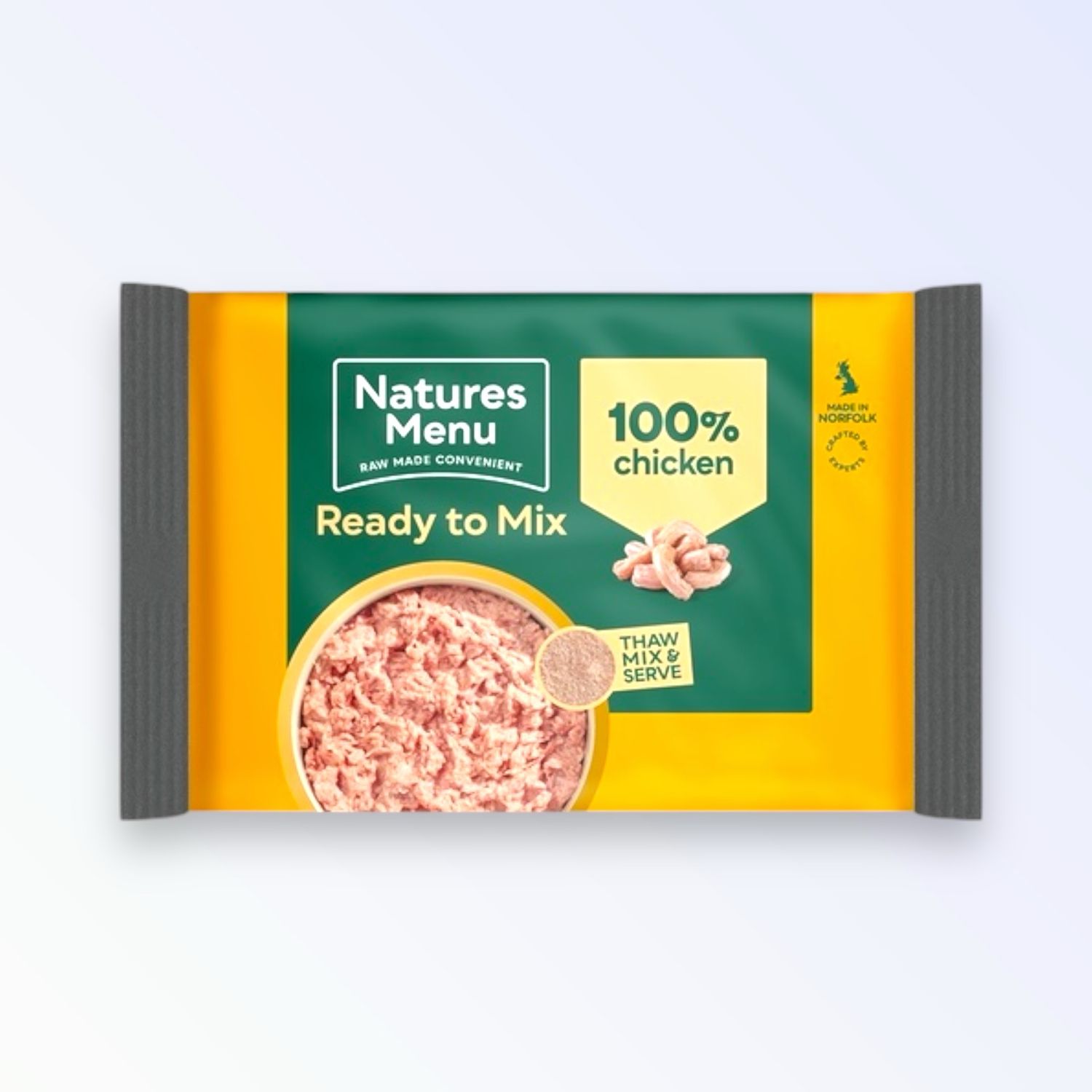 NATURES MENU DOG JUST CHICKEN BLOCK 400G