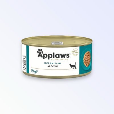 APPLAWS CAT OCEAN FISH TIN 156G