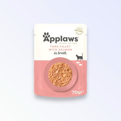APPLAWS  POUCH TUNA/SAL JELLY 70G