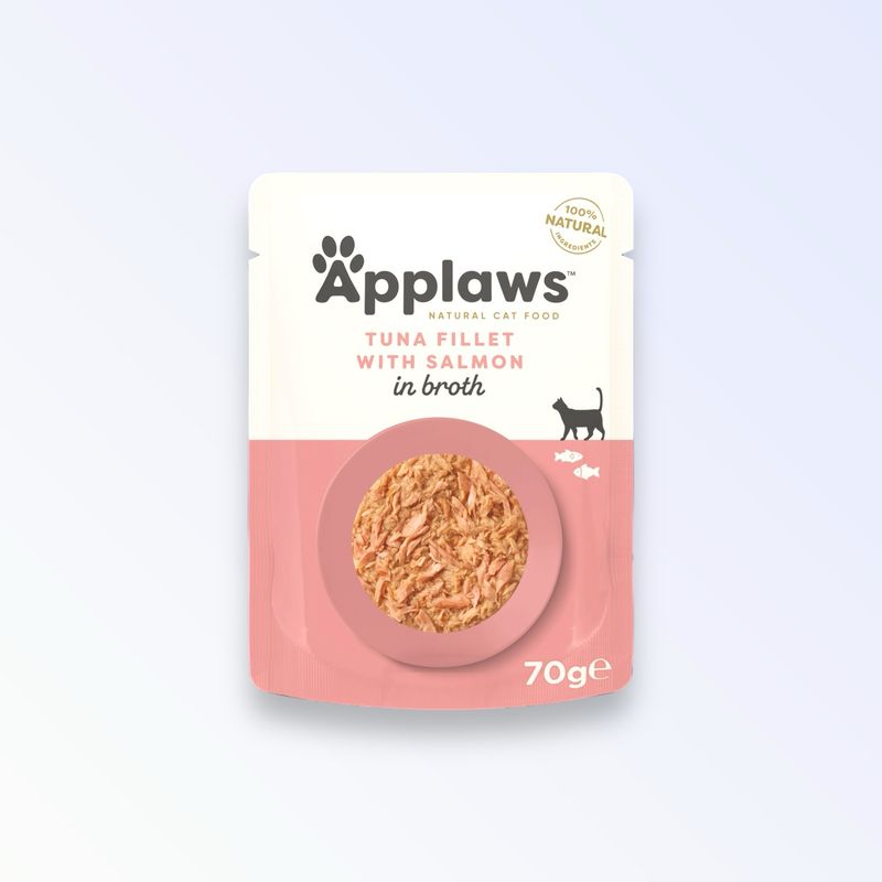 APPLAWS  POUCH TUNA/SAL JELLY 70G