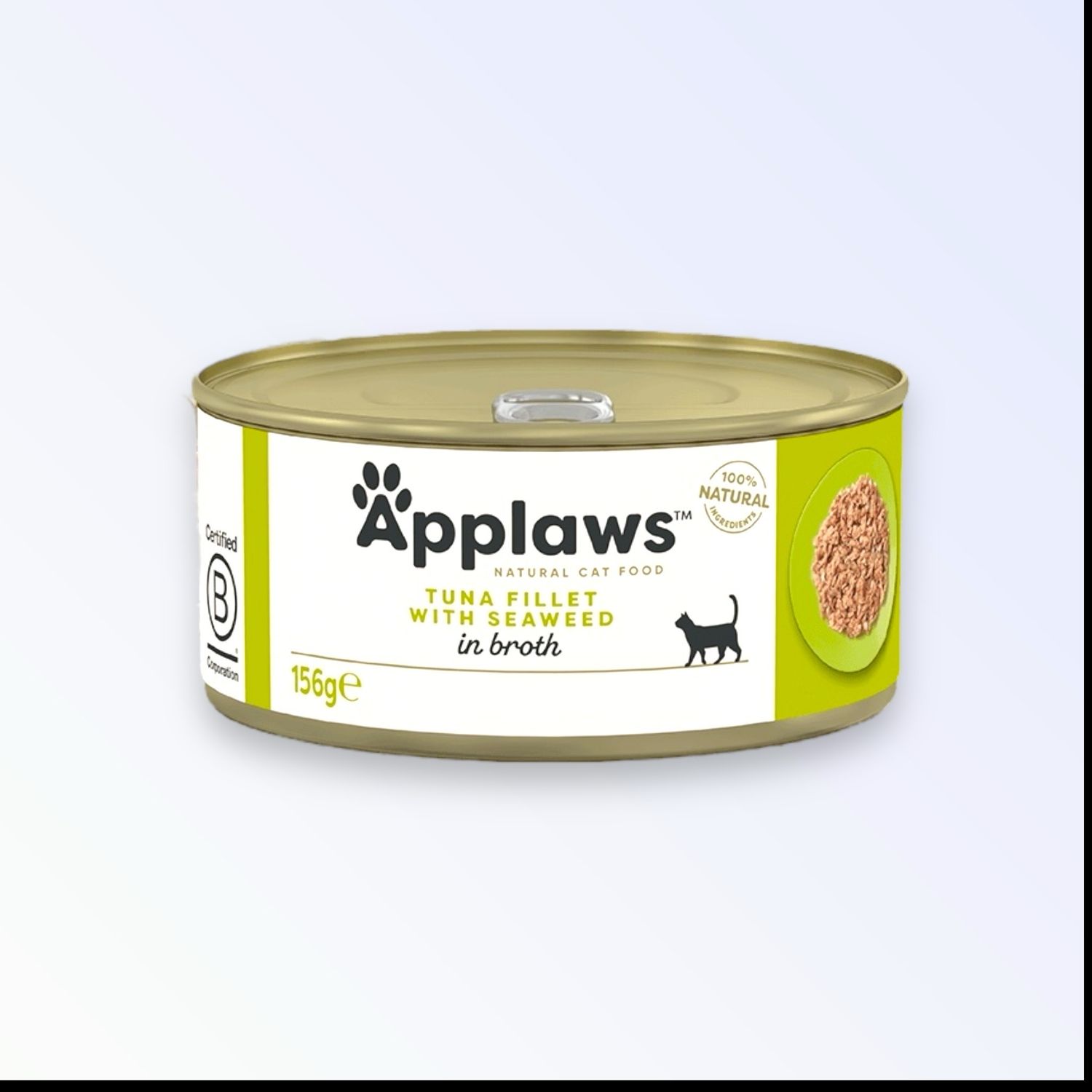 APPLAWS CAT TUNA/SEAWEED TIN 156G